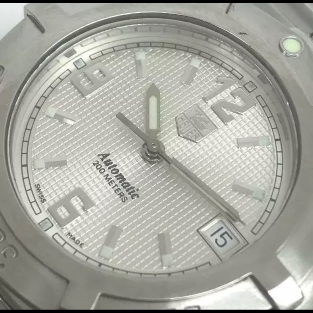 SOLD ELSEWHERE - Tag Heuer 2000 Exclusive Wn2110 Silver Dial Automatic Watch - Picture 2 of 6